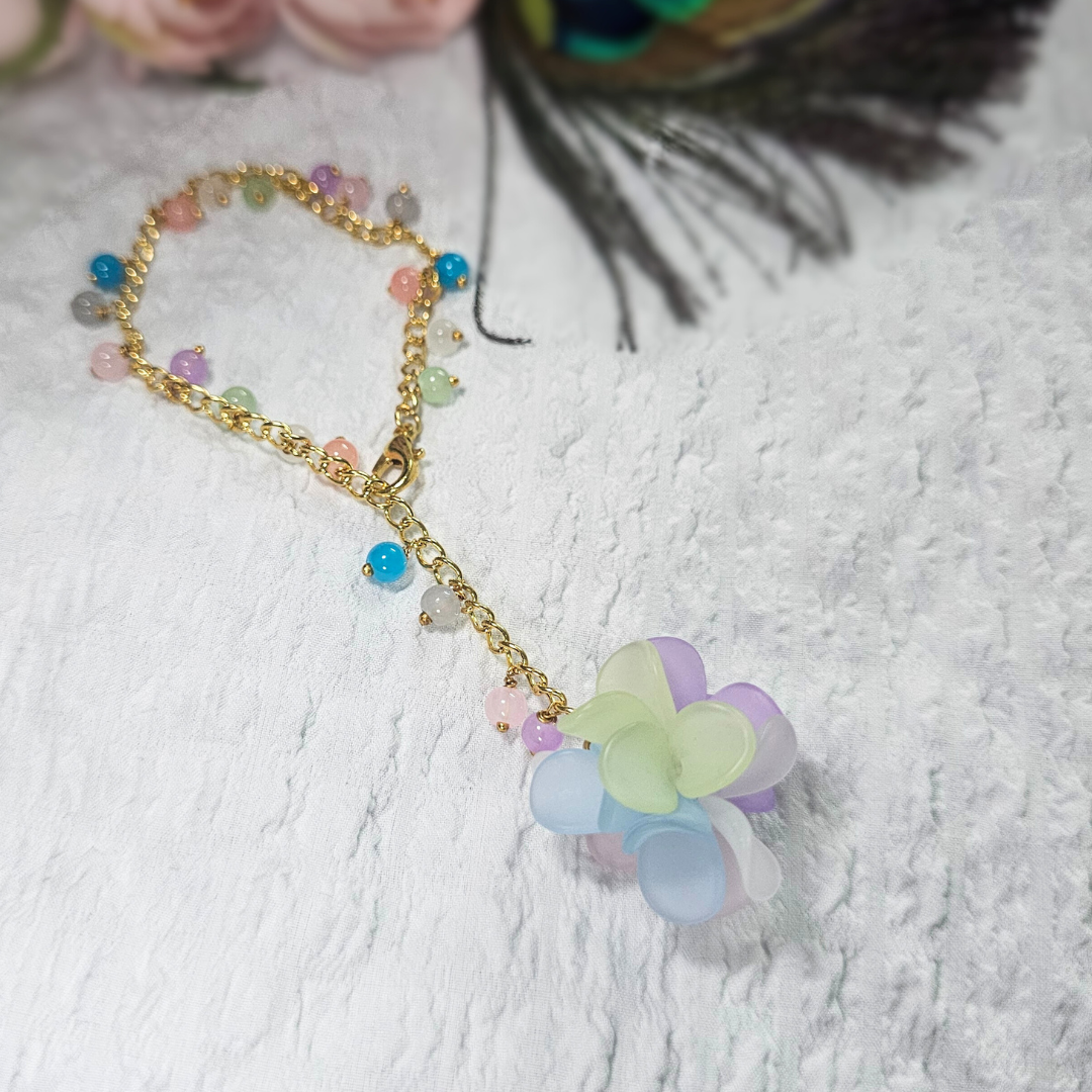 Colorful Gems Stylish Lumba Rakhi