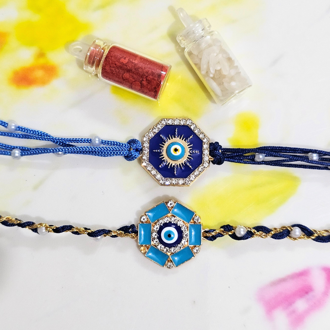 Nazar Adorned Rakhi for Bhai