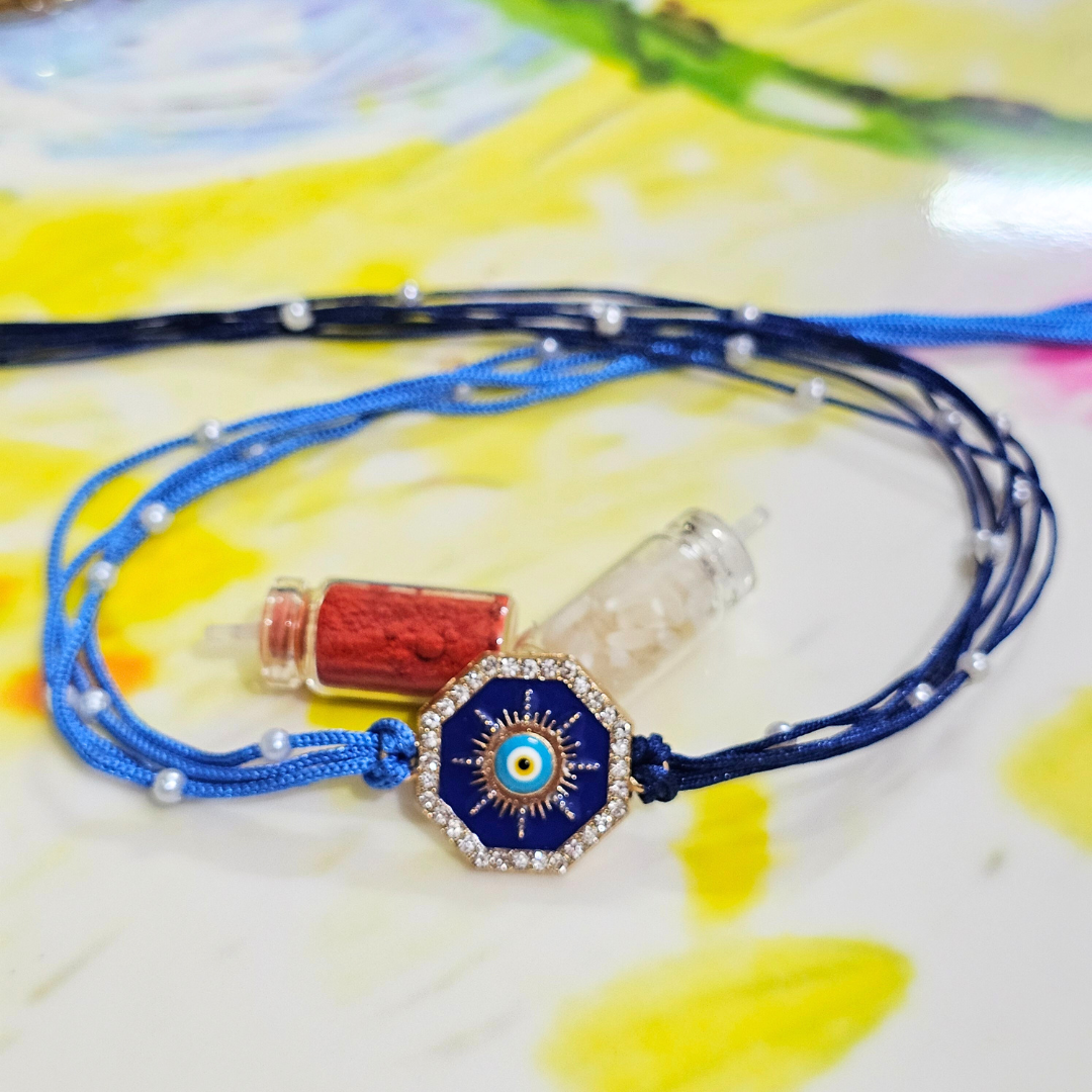 Nazar Adorned Rakhi for Bhai