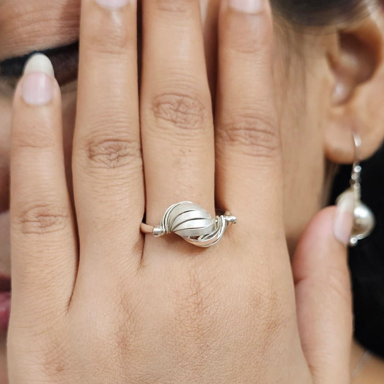 Shell Statement Ring