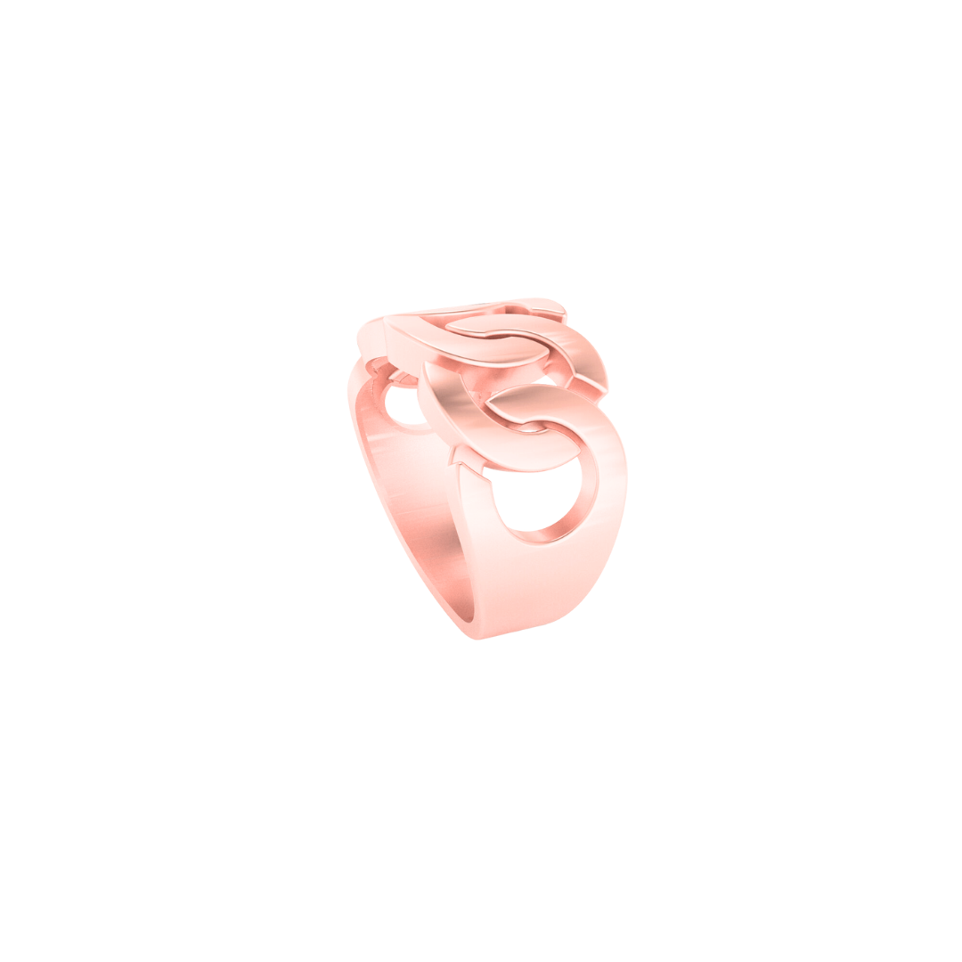 Silver Shrinkhala Chain Ring for Women & Men