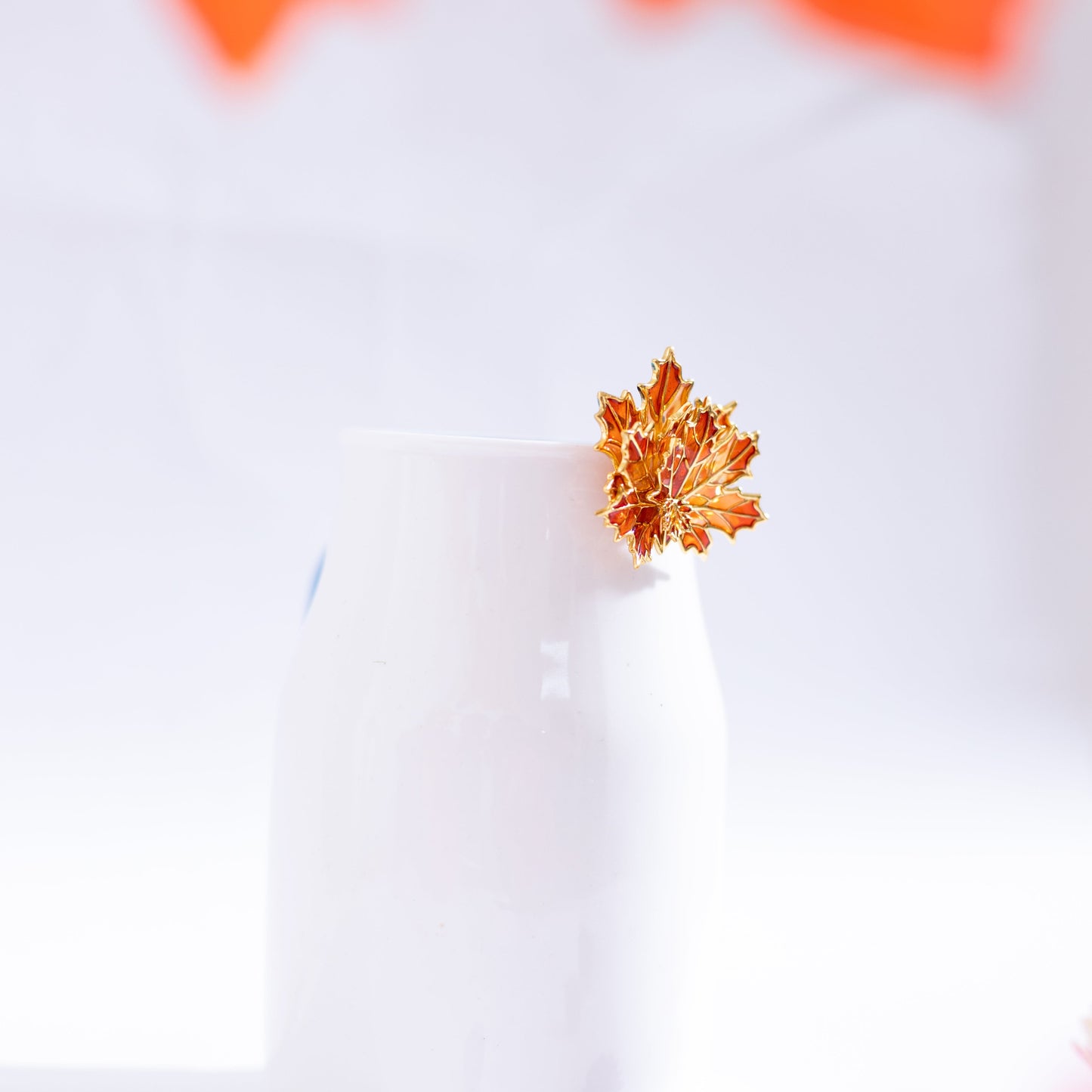 Maple Bunch Statement Earcuff