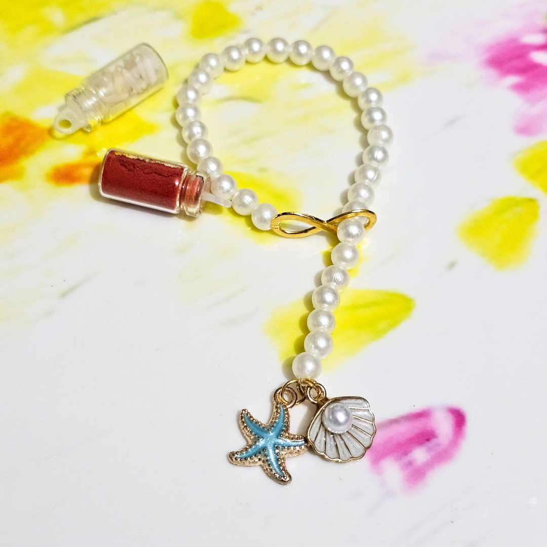 Ocean Lovers Bracelet Rakhi with Infinite Love for Sisters