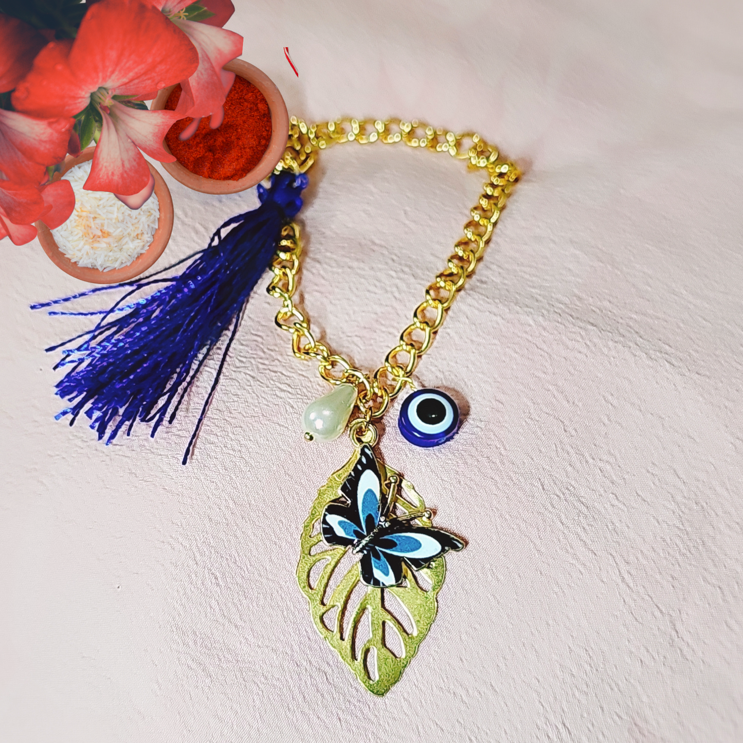 Butterfly Charm Bracelet