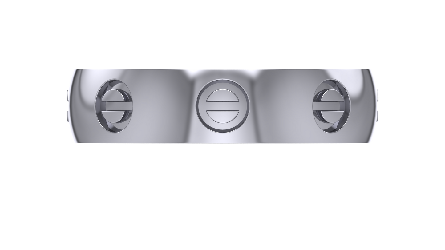 Screw Patterned Ring