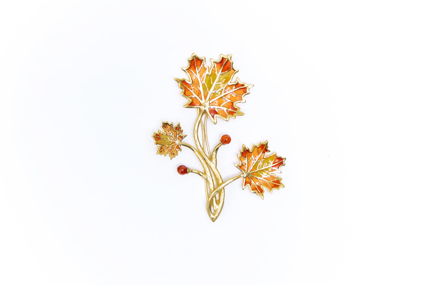 Maple Leaves Hairclip