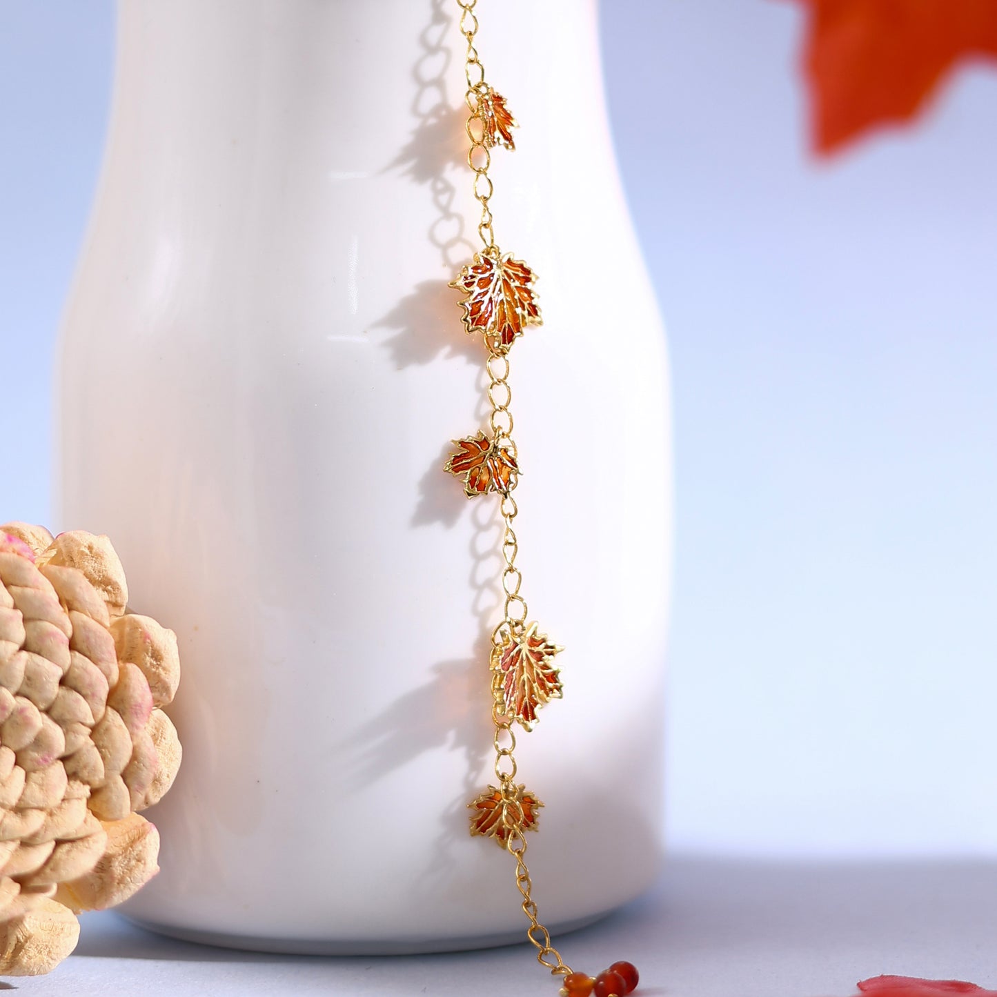 Maple Leafs Charms Bracelet