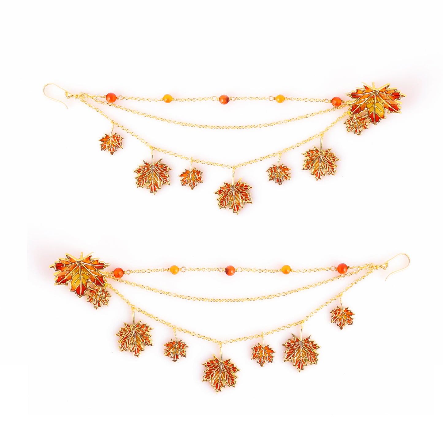 Maples Layered Ear Chain/Kanoti