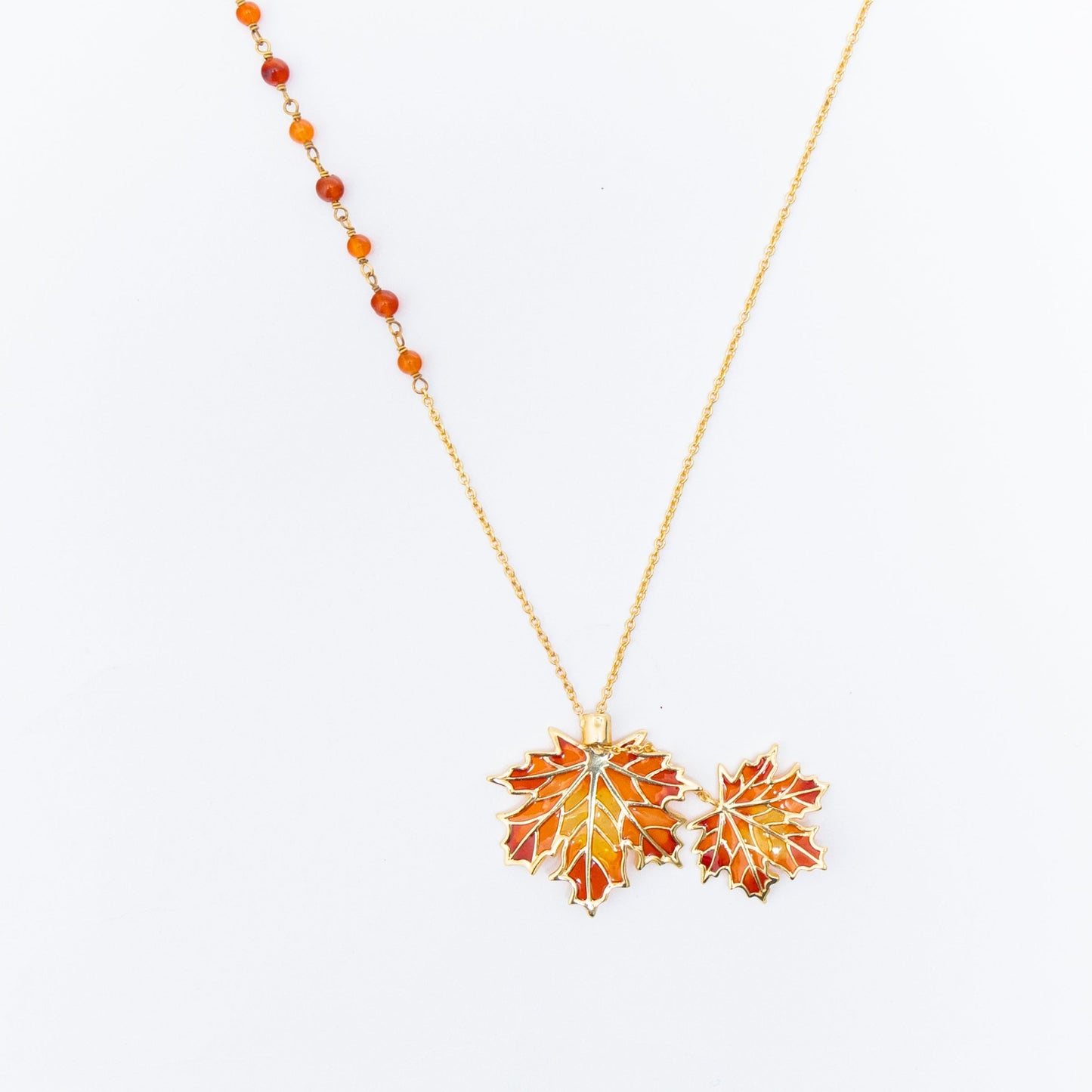 Maple Lariat Necklace