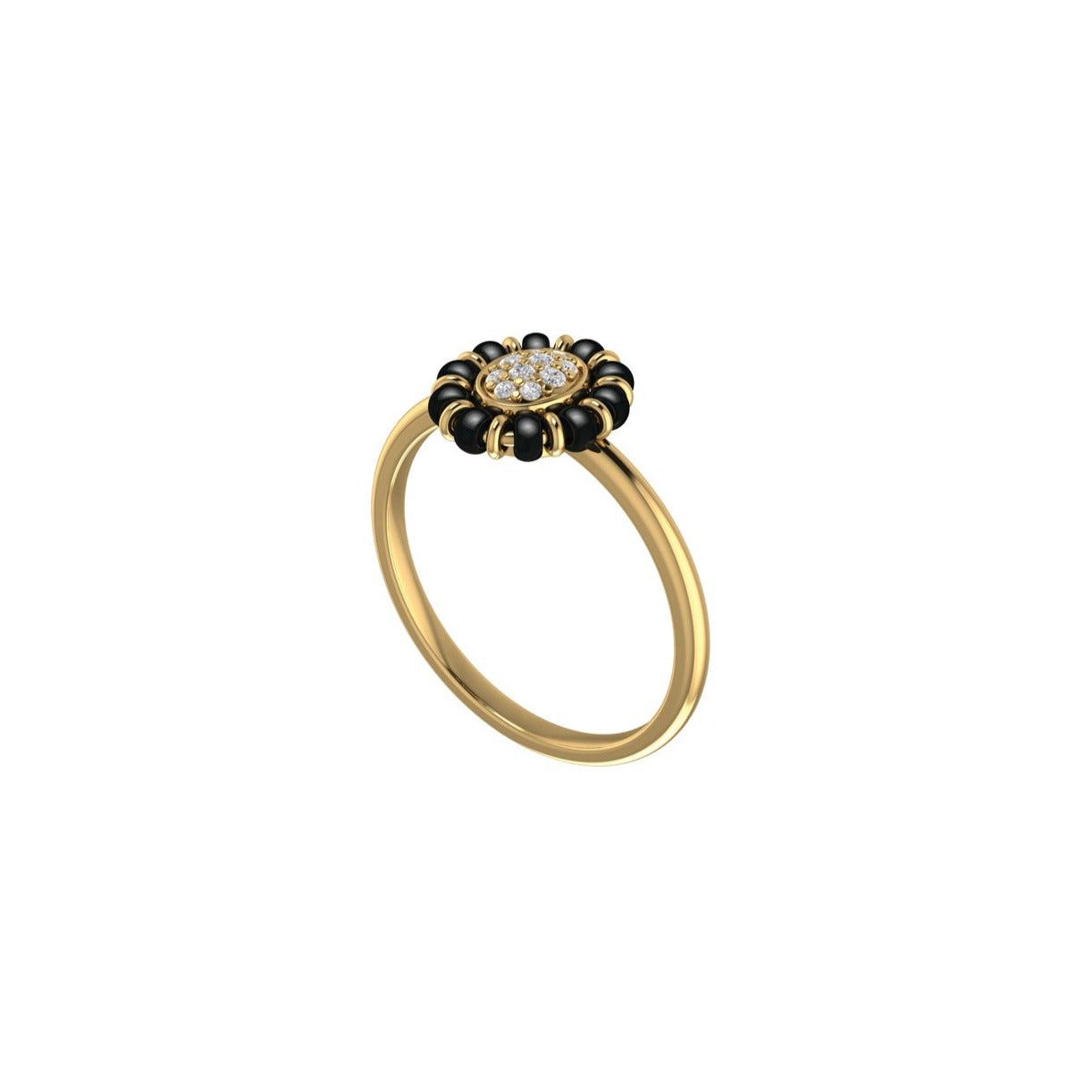 Sparkly Mangalsutra Ring