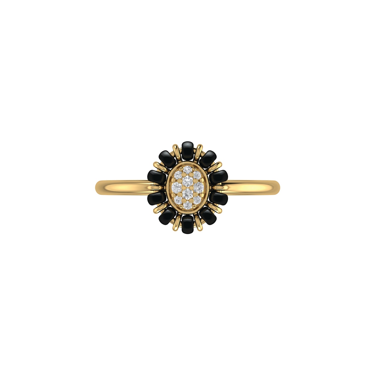 Sparkly Mangalsutra Ring