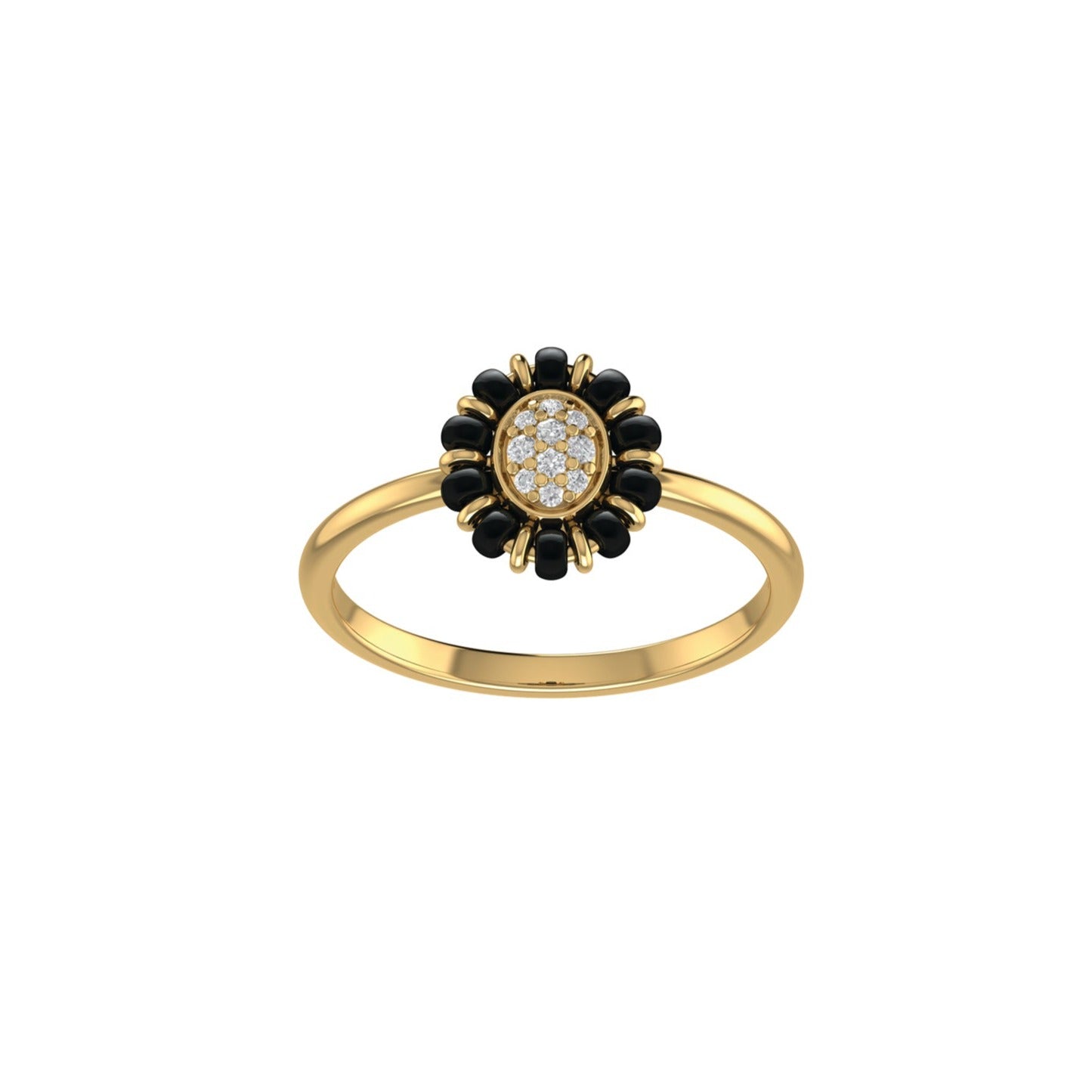 Sparkly Mangalsutra Ring
