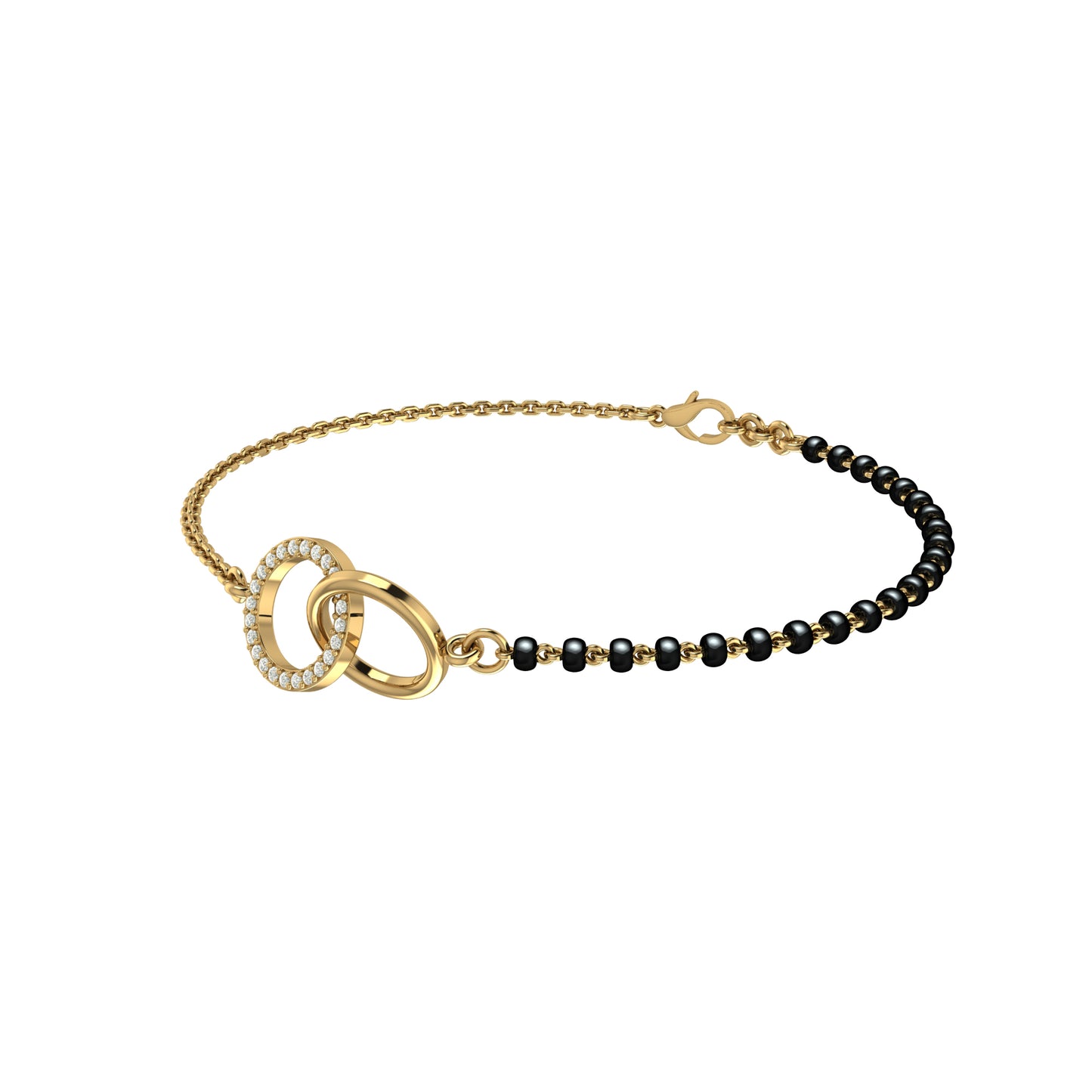 Forever linked Mangalsutra Bracelet