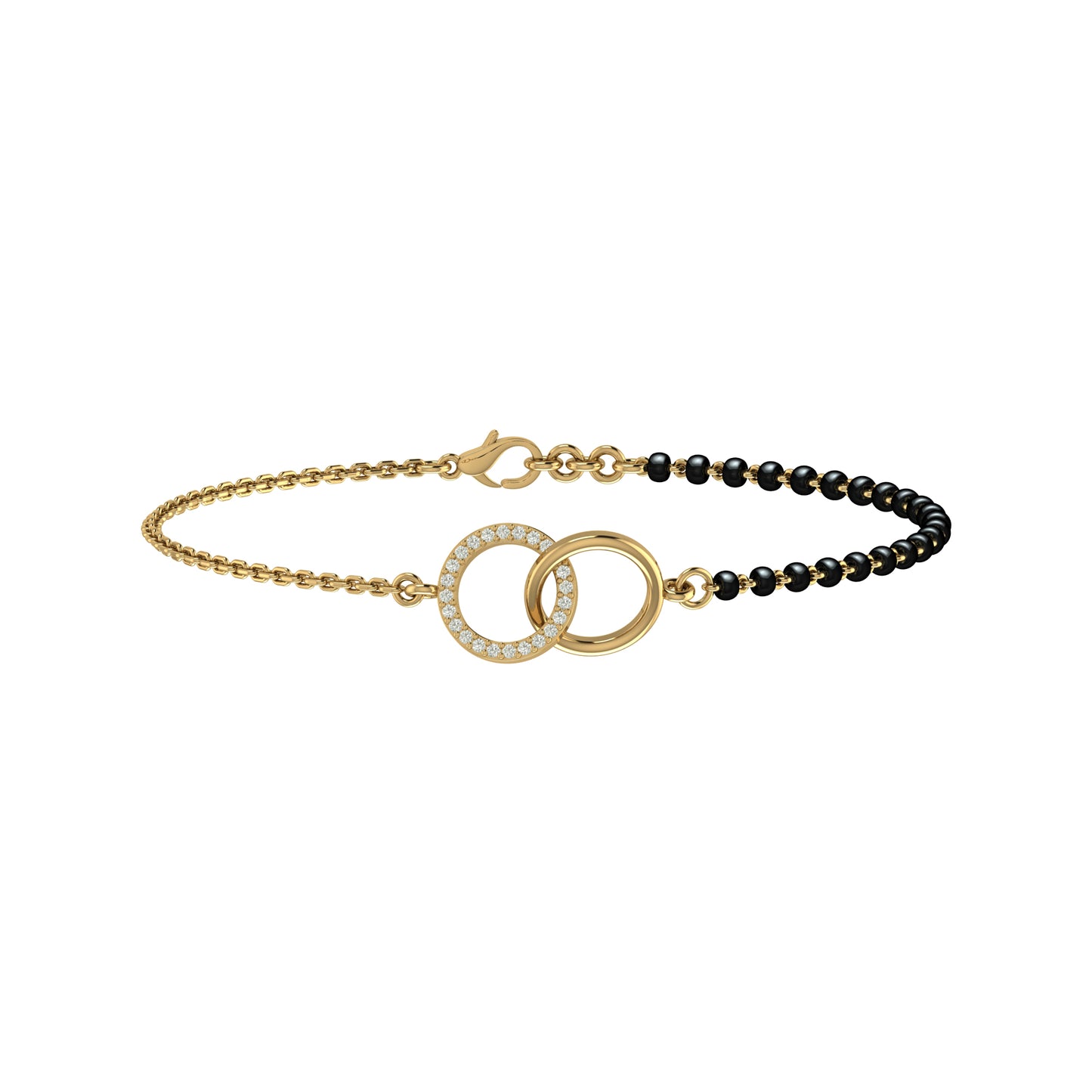 Forever linked Mangalsutra Bracelet