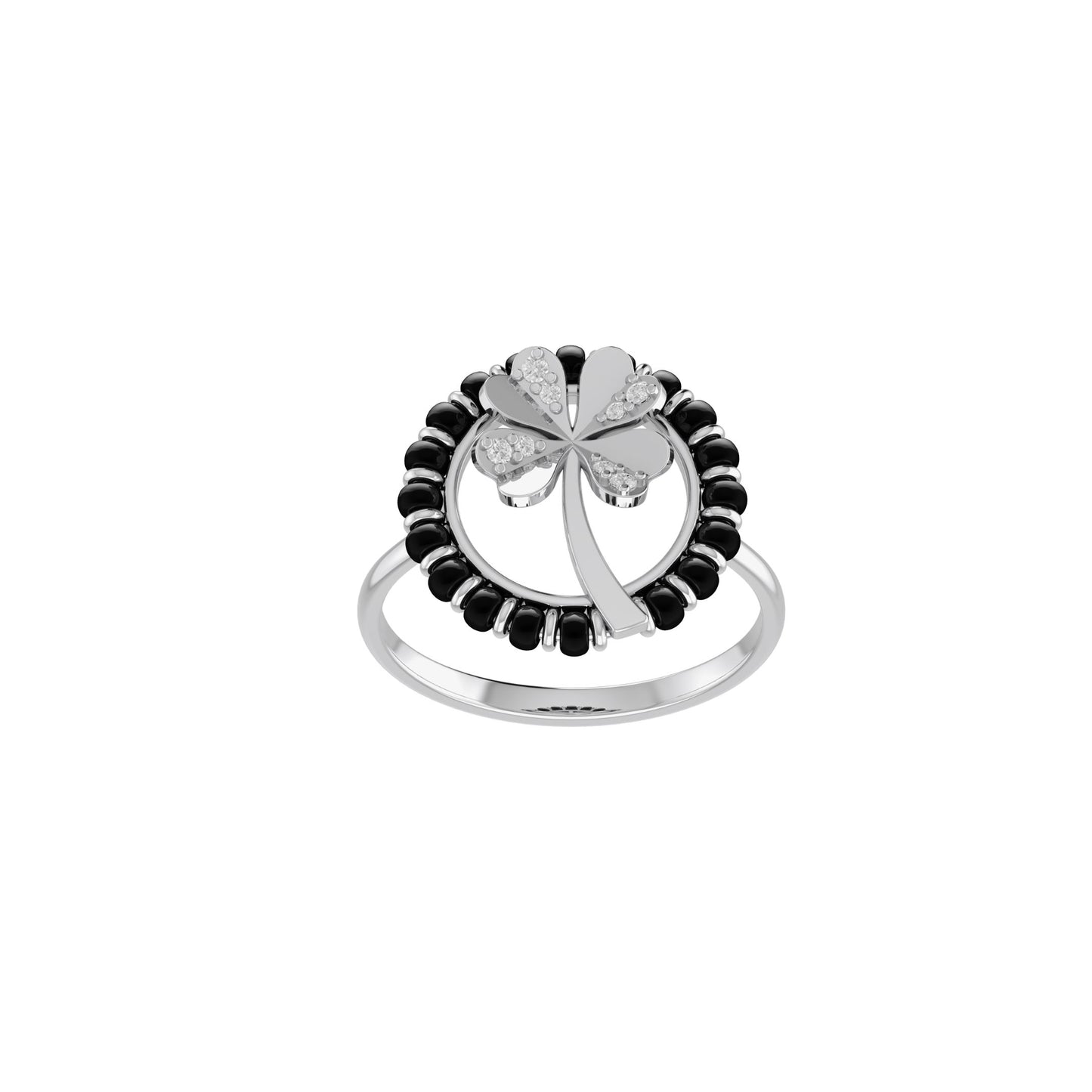 Clover Mangalsutra Ring