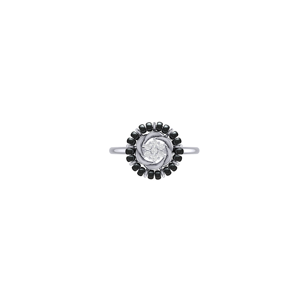 Rosette Mangalsutra Ring