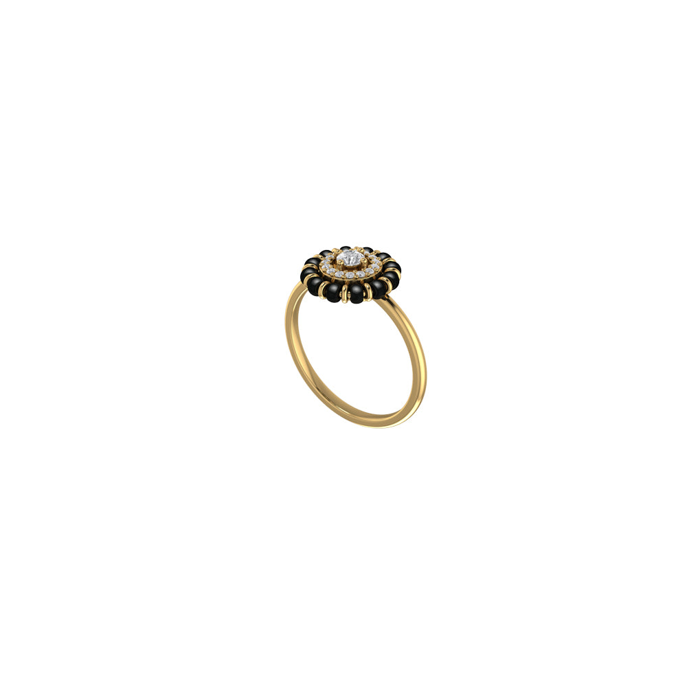 Circle Mangalsutra Ring