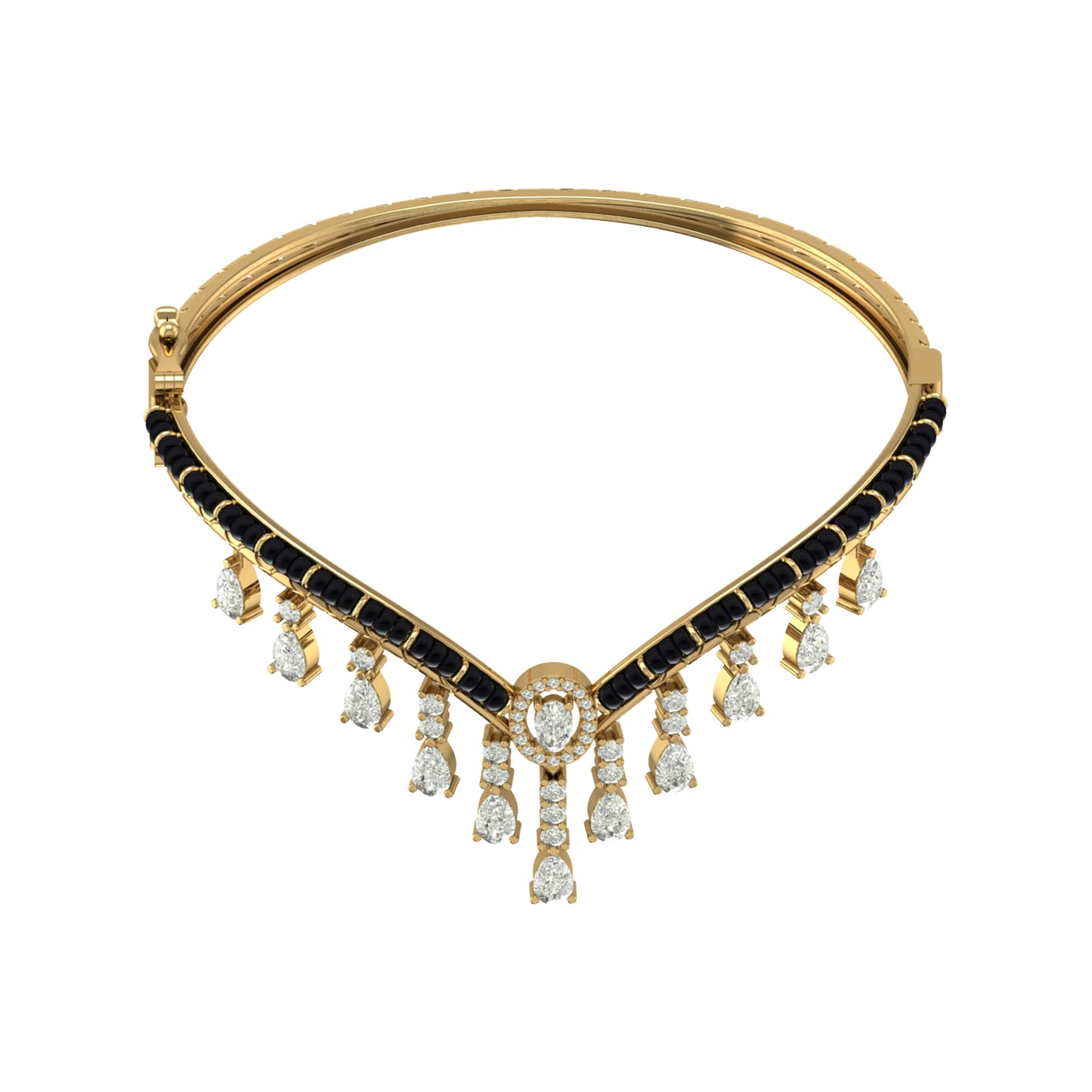 Beautiful V Mangalsutra Bangle Bracelet