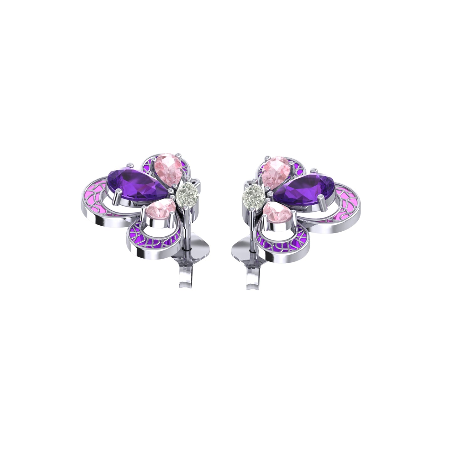 Peppy Butterfly Studs Earrings