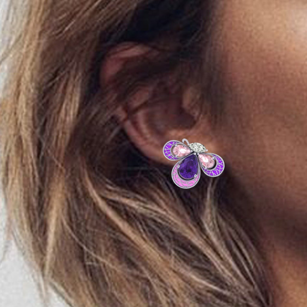 Peppy Butterfly Studs Earrings