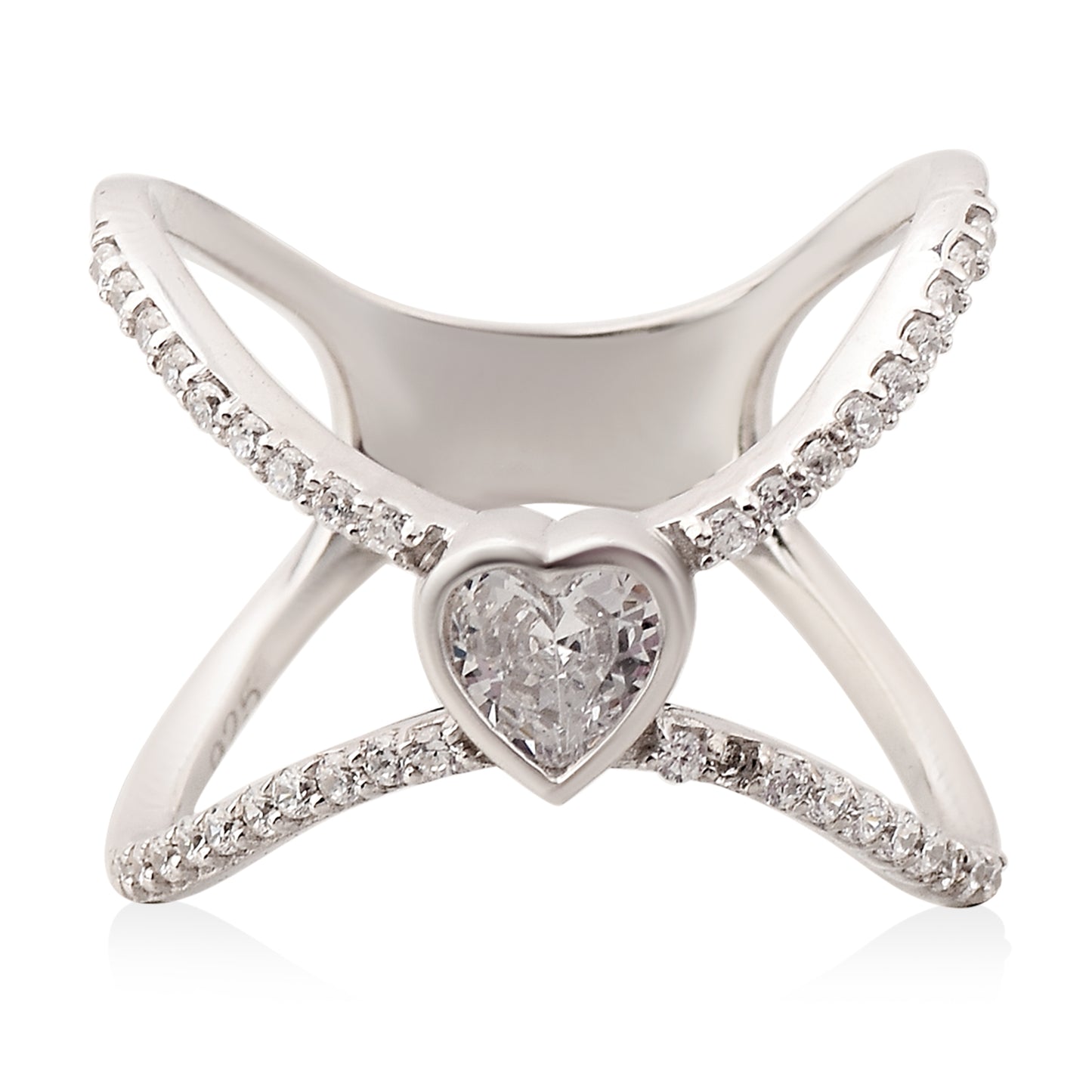 Paths of Love Criss Cross Ring