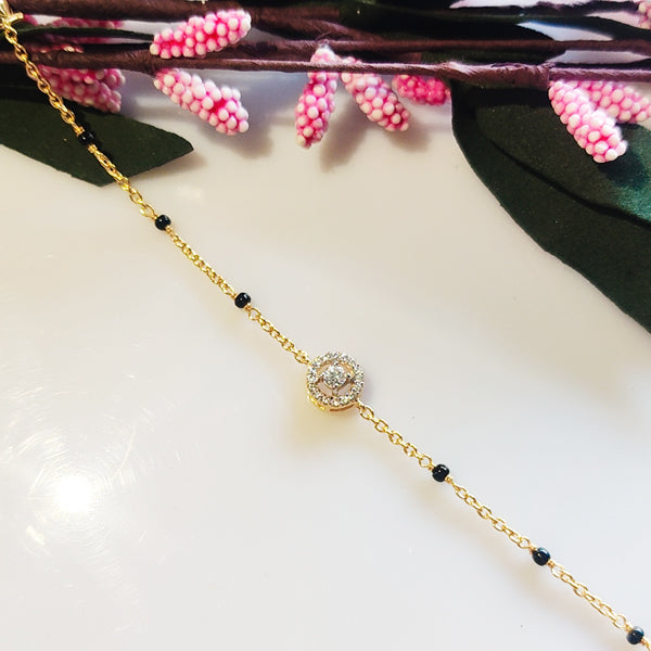 Shine with Me Modern Mangalsutra Bracelet