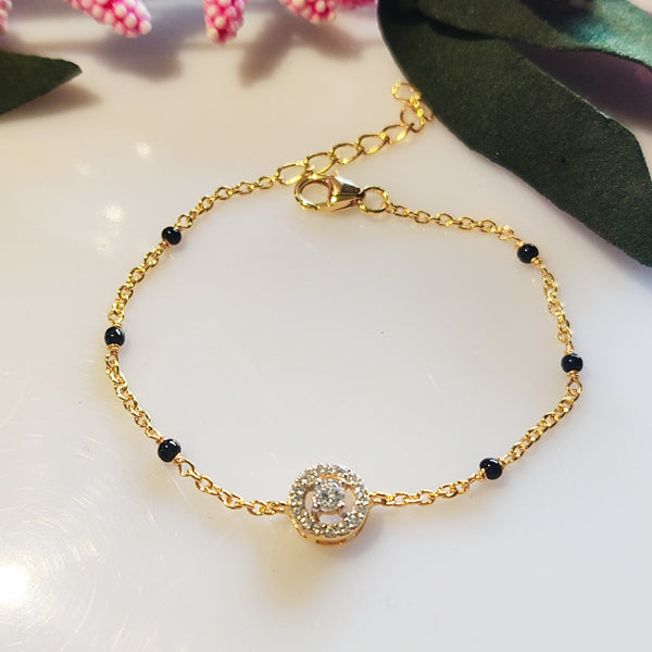 Shine with Me Modern Mangalsutra Bracelet