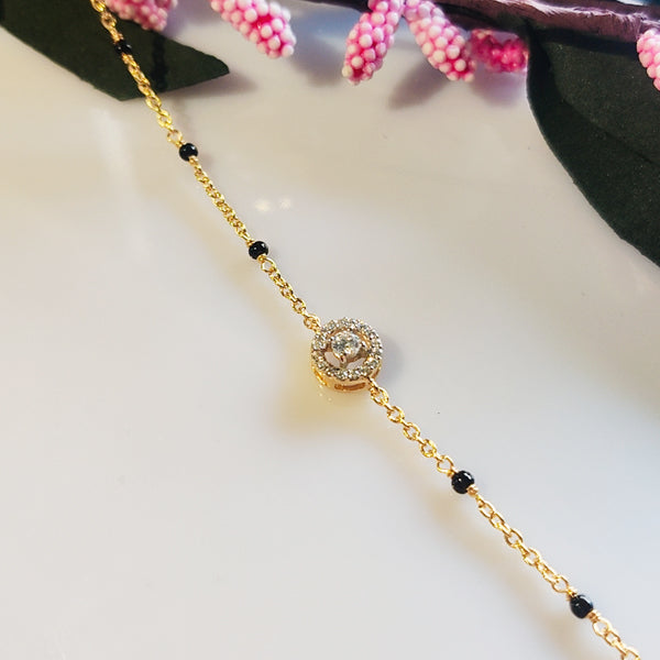 Shine with Me Modern Mangalsutra Bracelet