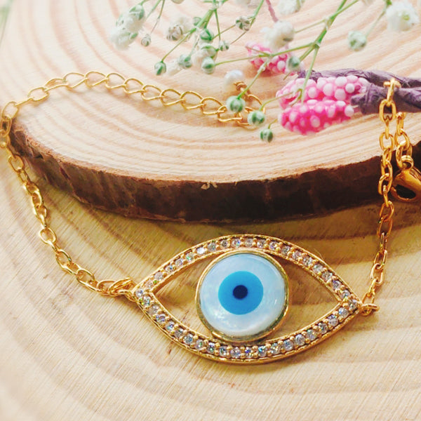 Watchful Evil Eye Bracelet