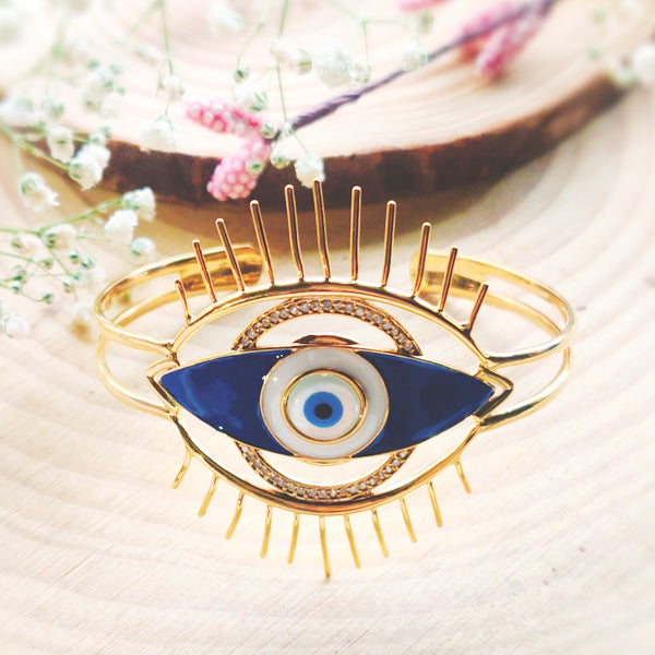 Looking At The Bright Side Cuff Bracelet