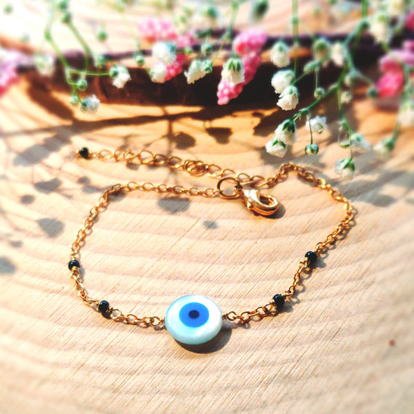 Mangalsutra Evil Eye Bracelet