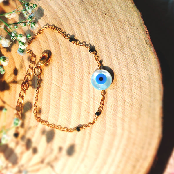 Mangalsutra Evil Eye Bracelet