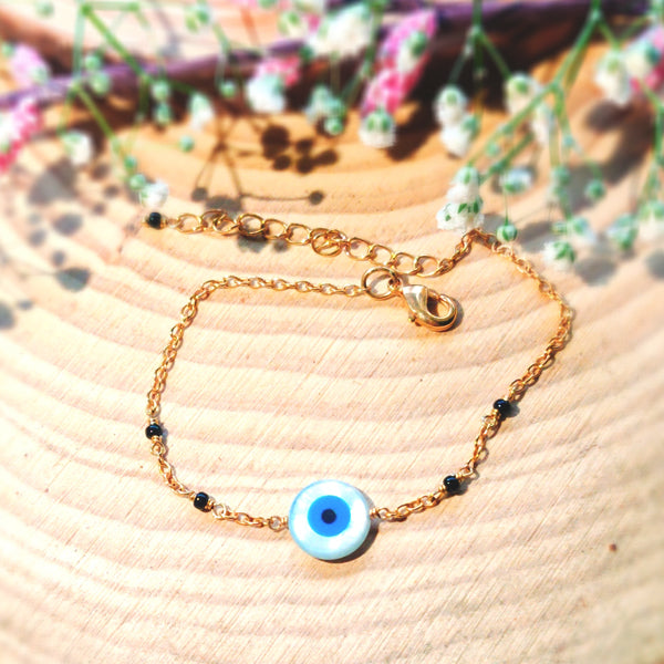 Mangalsutra Evil Eye Bracelet