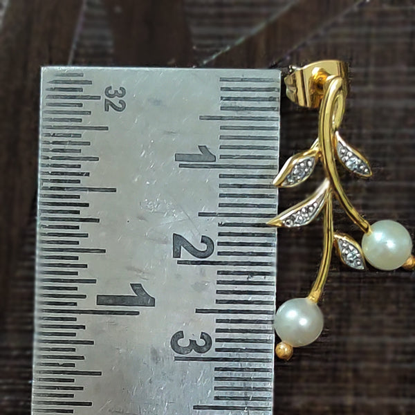 The Leafy Twig Earrings