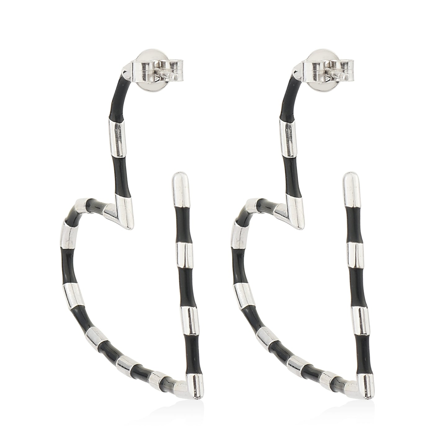 Love is Statement Hoop Earrings