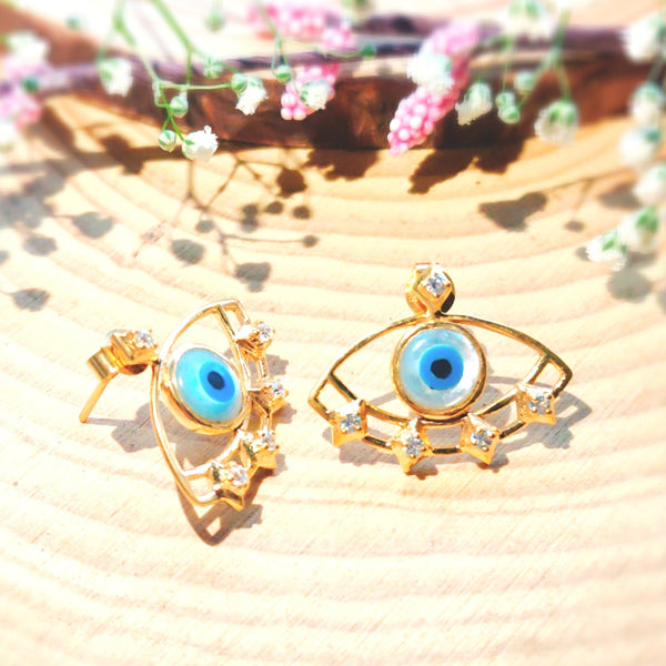 Nazar Shield Evil Eye Earring