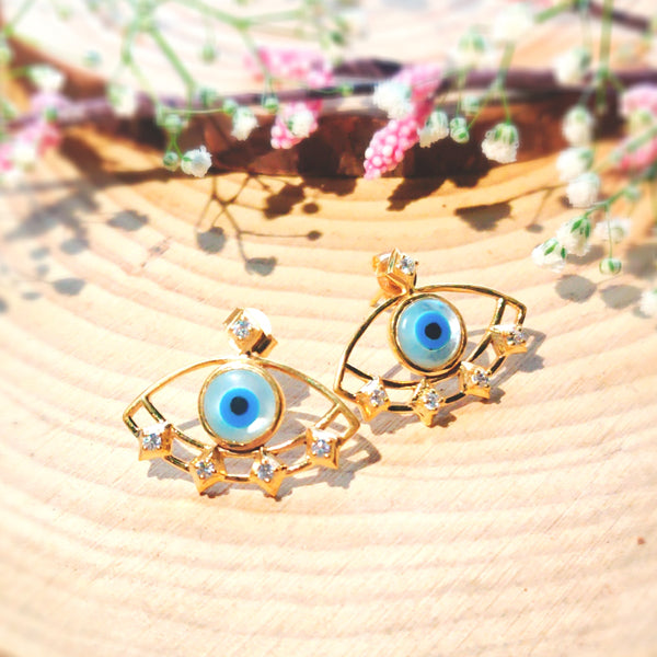 Nazar Shield Evil Eye Earring