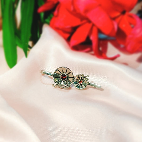 Auburn Twin Circle Hairpin