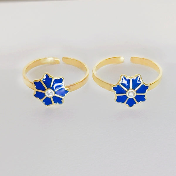 Tiny Bloom Toe Ring