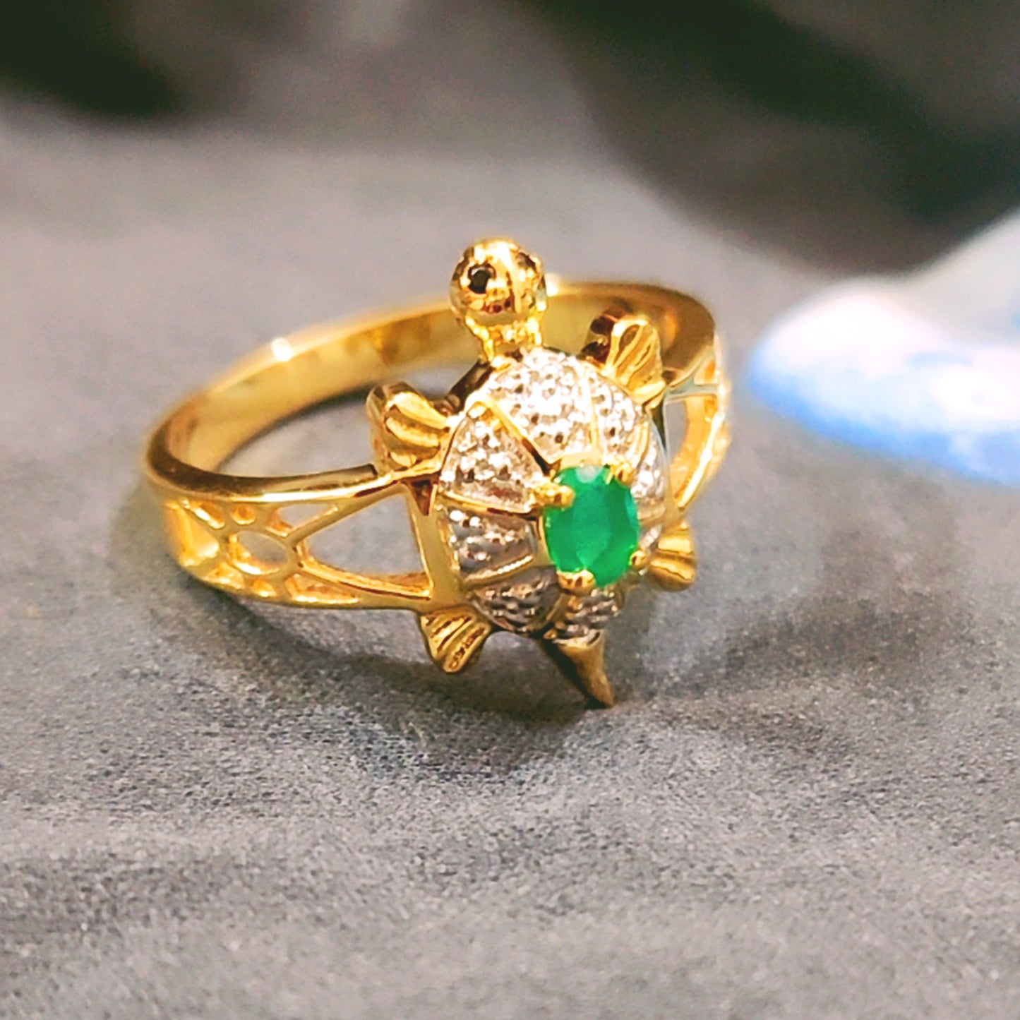 Turtle Men's Ring