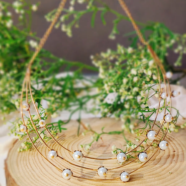 Sharing the Path Statement Collar Necklace