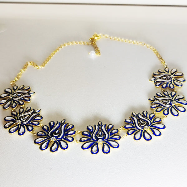 Paisley Affair Collar Necklace