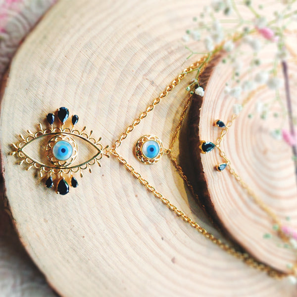 Magical Evil Eye Layered Necklace