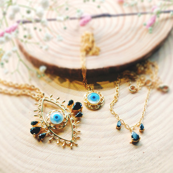 Magical Evil Eye Layered Necklace