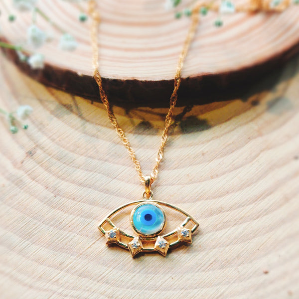 Nazar Shield Evil Eye Necklace