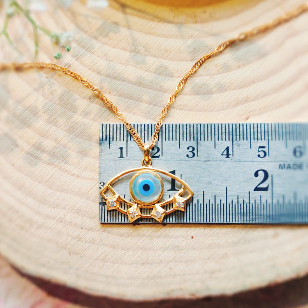Nazar Shield Evil Eye Necklace