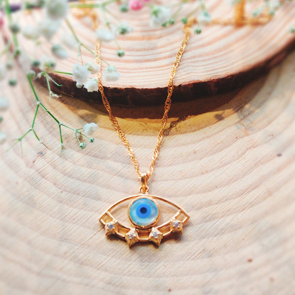 Nazar Shield Evil Eye Necklace