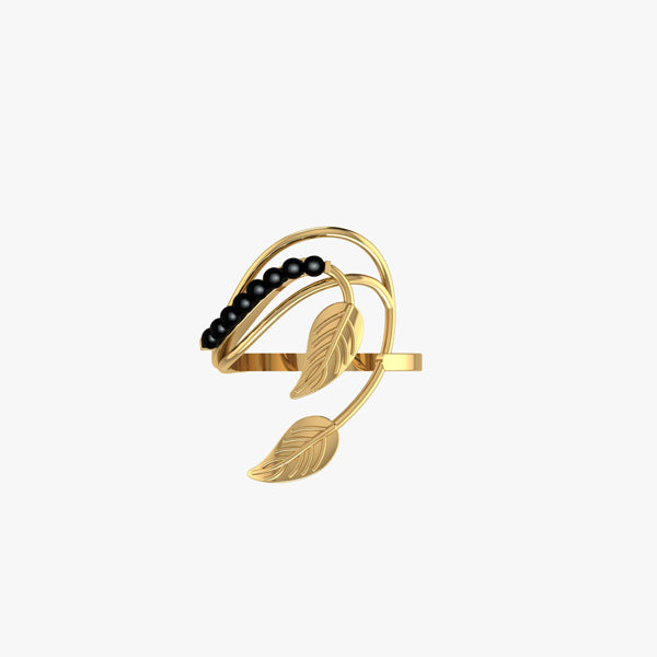 Leafy Affair Mangalsutra Ring