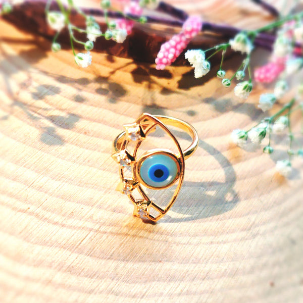 Nazar Shield Evil Eye Ring