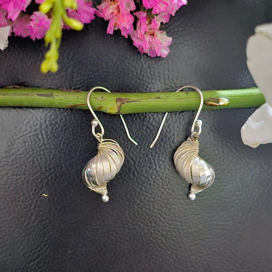 Sassy Sea Shell Dangle Earrings